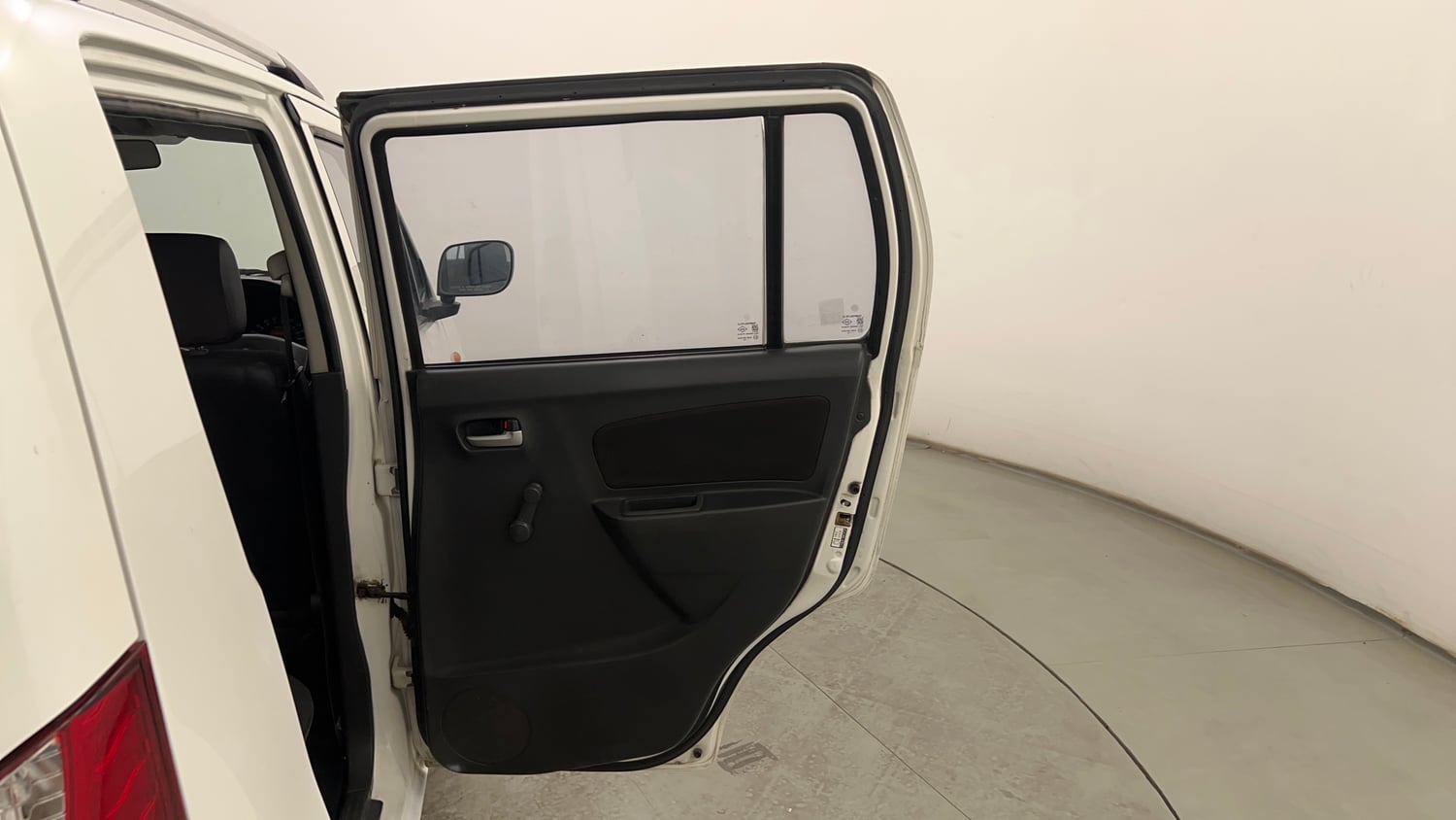 Used 2012 Maruti Suzuki Wagon R LXi Petrol Manual interior RIGHT REAR DOOR OPEN VIEW
