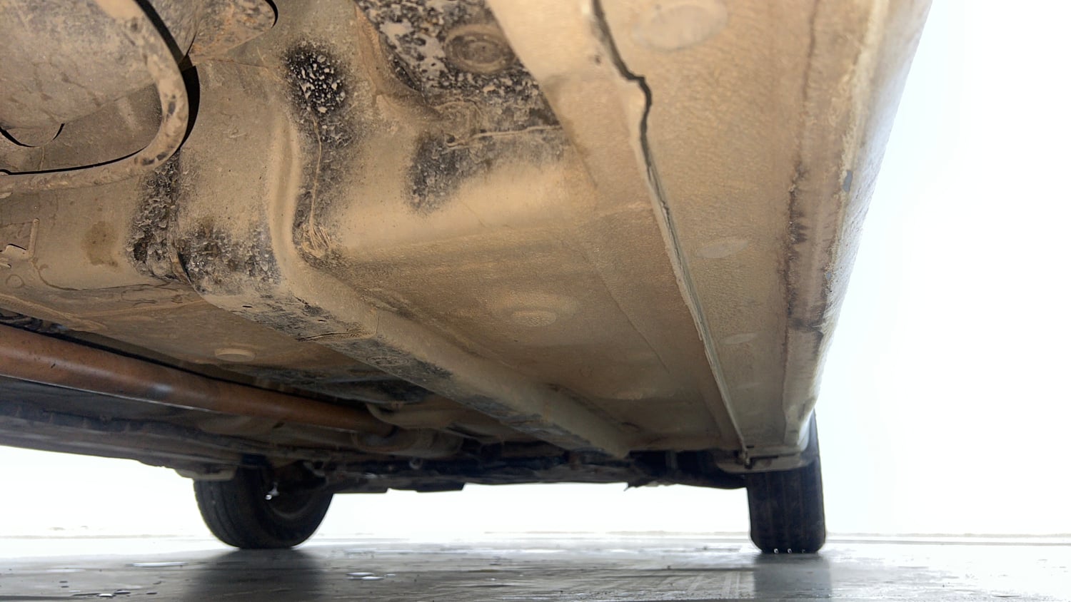 Used 2015 Hyundai Grand i10 Sportz 1.2 Kappa VTVT Petrol Manual extra REAR RIGHT UNDERBODY VIEW