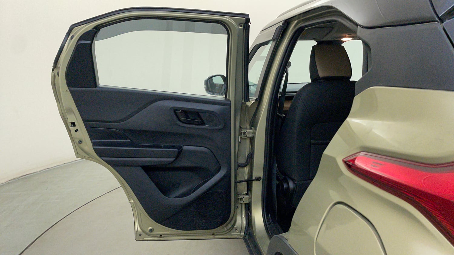 Used 2022 Tata Punch Kaziranga Creative AMT Petrol Automatic interior LEFT REAR DOOR OPEN VIEW