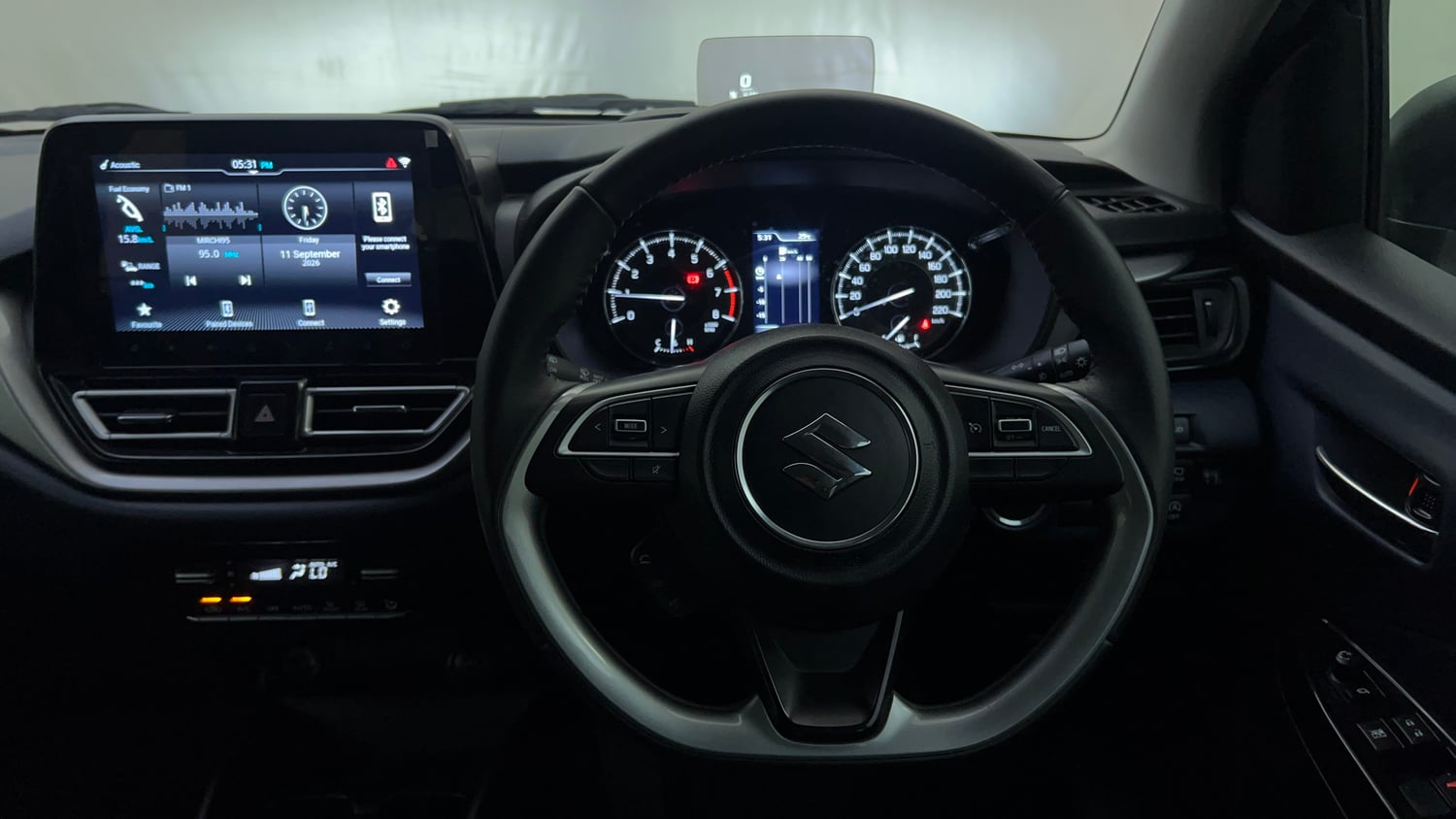 Used 2024 Maruti Suzuki Baleno Alpha AGS Petrol Automatic interior STEERING VIEW