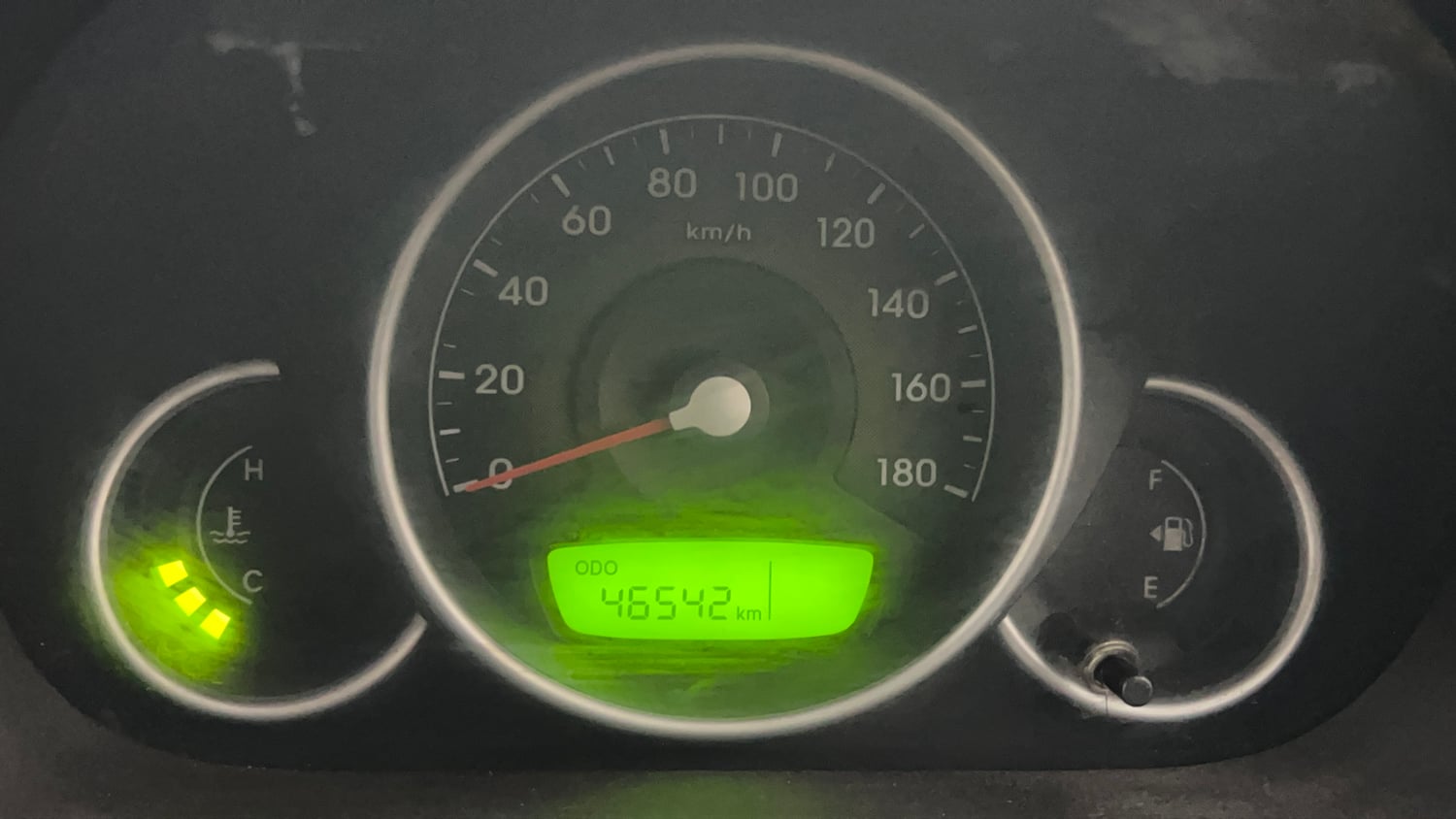 Used 2017 Hyundai Eon Sportz Petrol Manual interior CLUSTERMETER VIEW