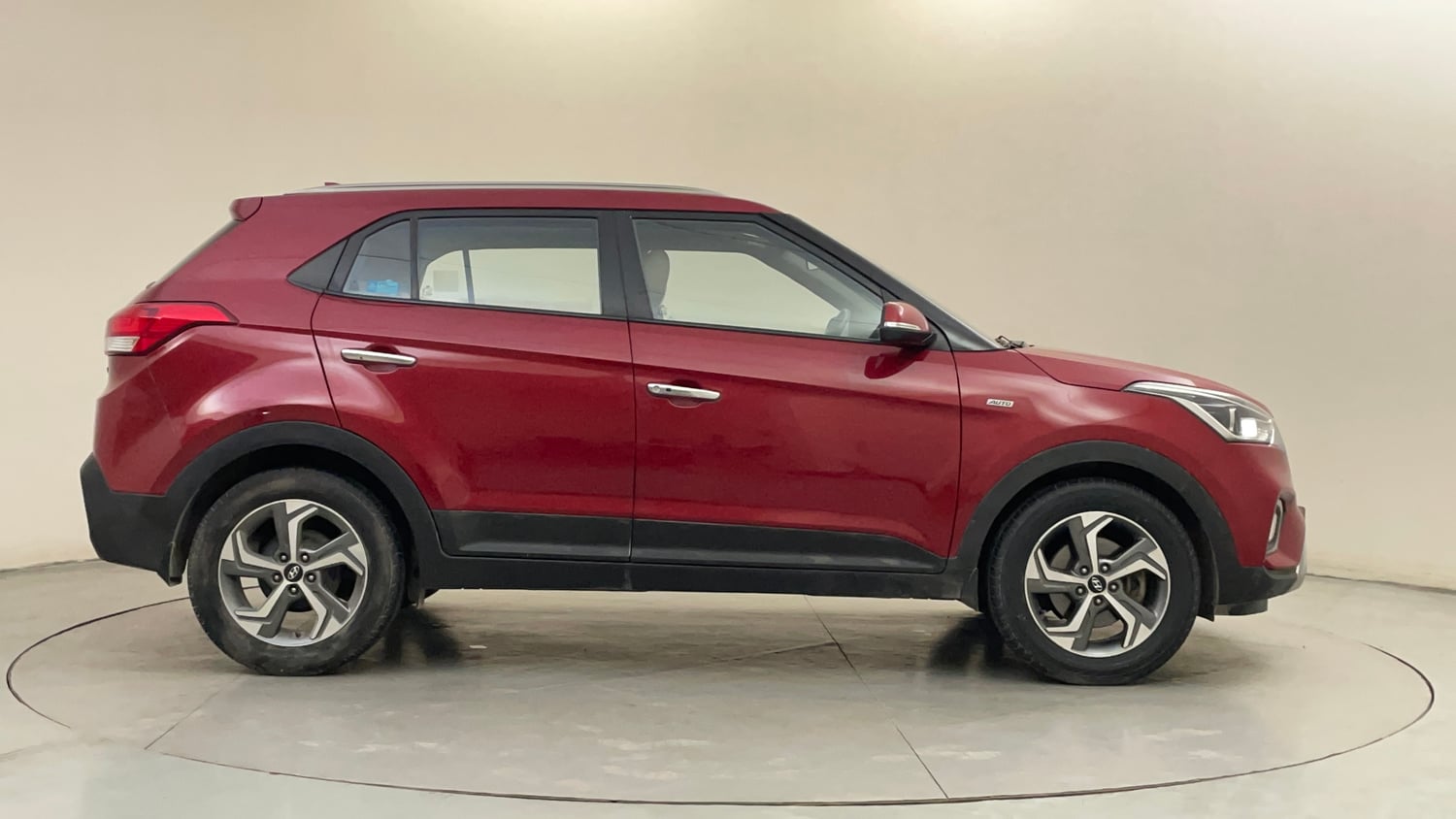 Used 2018 Hyundai Creta SX 1.6 AT Petrol Petrol Automatic exterior RIGHT SIDE VIEW