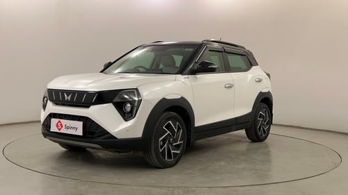 Used 2024 Mahindra XUV 3XO AX7 1.2 Petrol Petrol Manual exterior LEFT FRONT CORNER VIEW