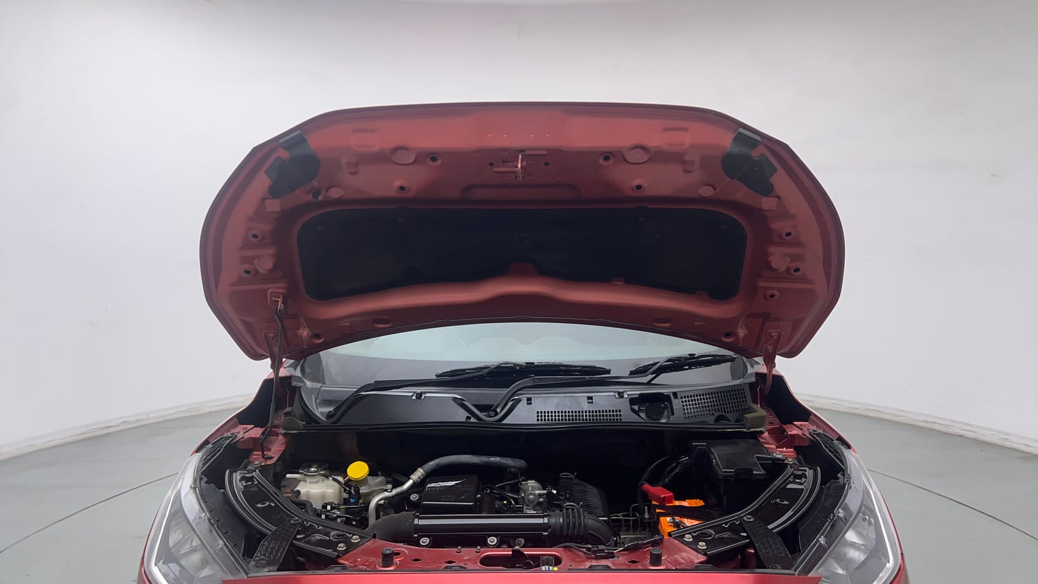 Used 2023 Nissan Magnite XL Petrol Manual engine ENGINE & BONNET OPEN FRONT VIEW