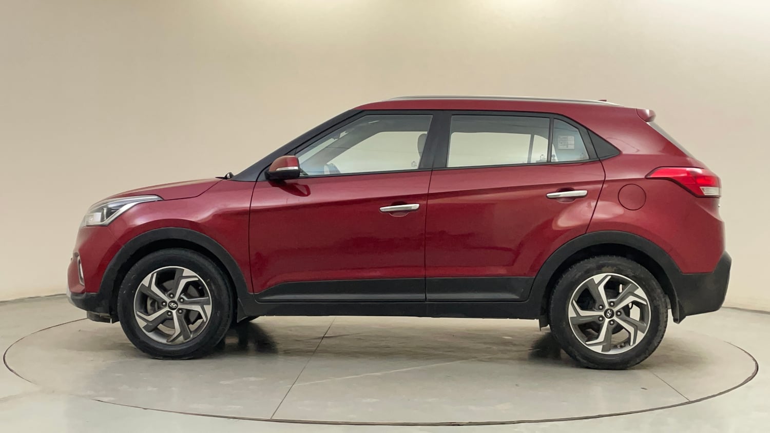 Used 2018 Hyundai Creta SX 1.6 AT Petrol Petrol Automatic exterior LEFT SIDE VIEW