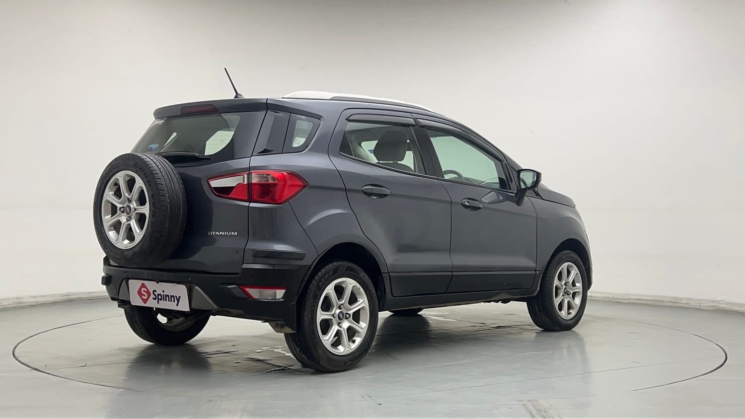 Used 2018 Ford EcoSport Titanium + 1.5L Ti-VCT AT Petrol Automatic exterior RIGHT REAR CORNER VIEW