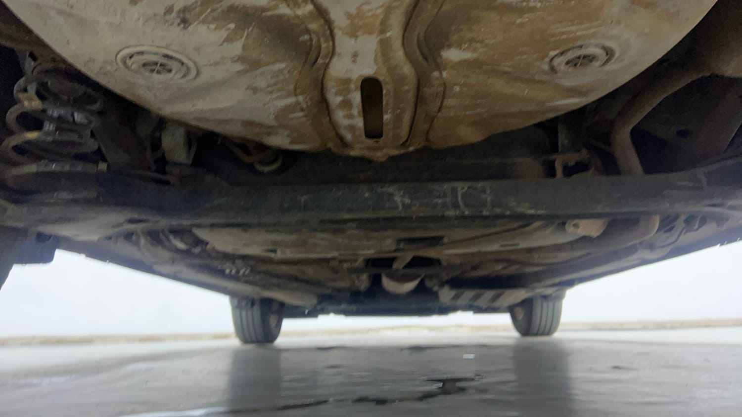 Used 2024 Maruti Suzuki Swift ZXi Petrol Manual extra REAR UNDERBODY VIEW (TAKEN FROM REAR)
