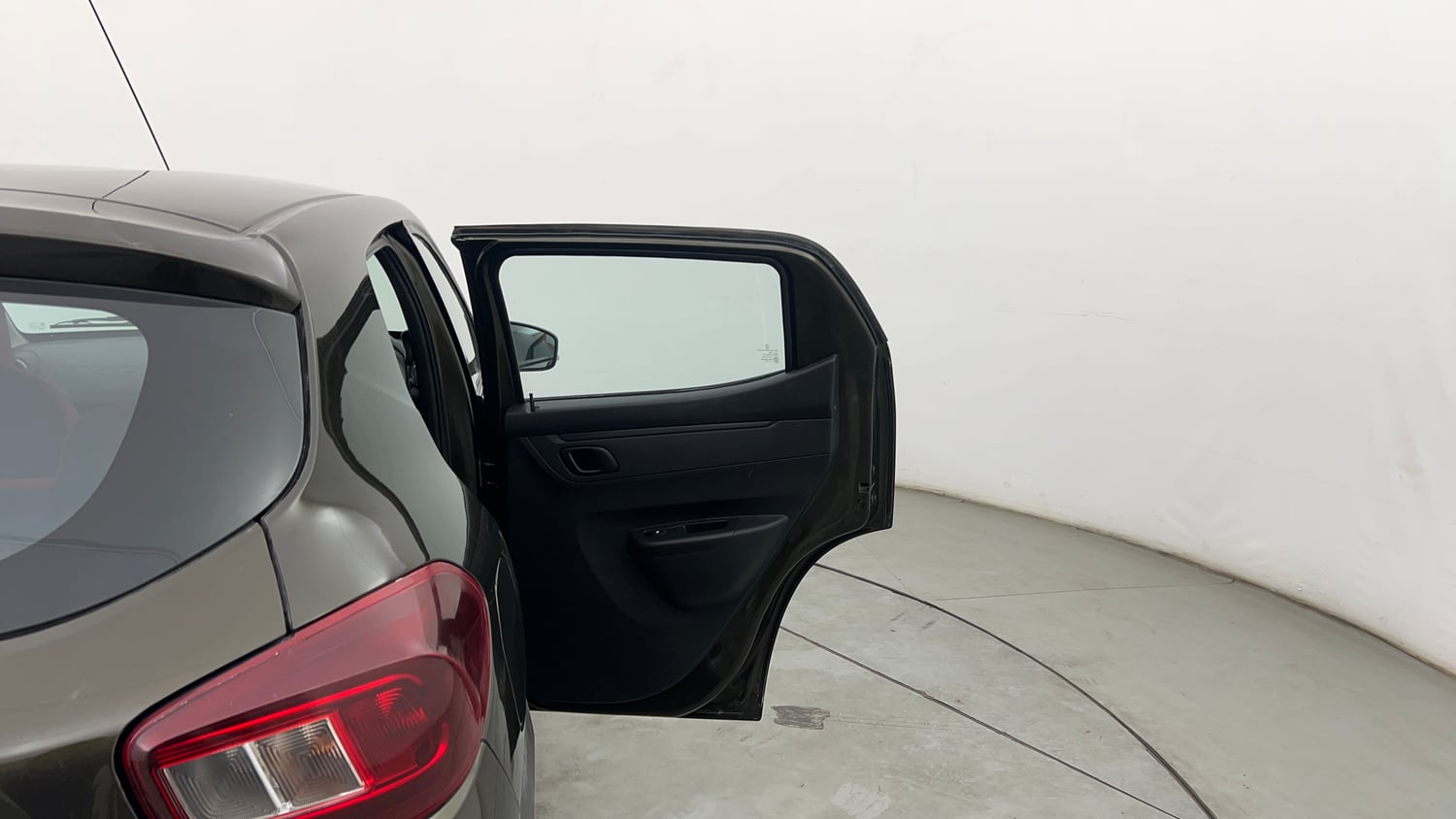 Used 2023 Renault Kwid RXT 1.0 AMT Petrol Automatic interior RIGHT REAR DOOR OPEN VIEW