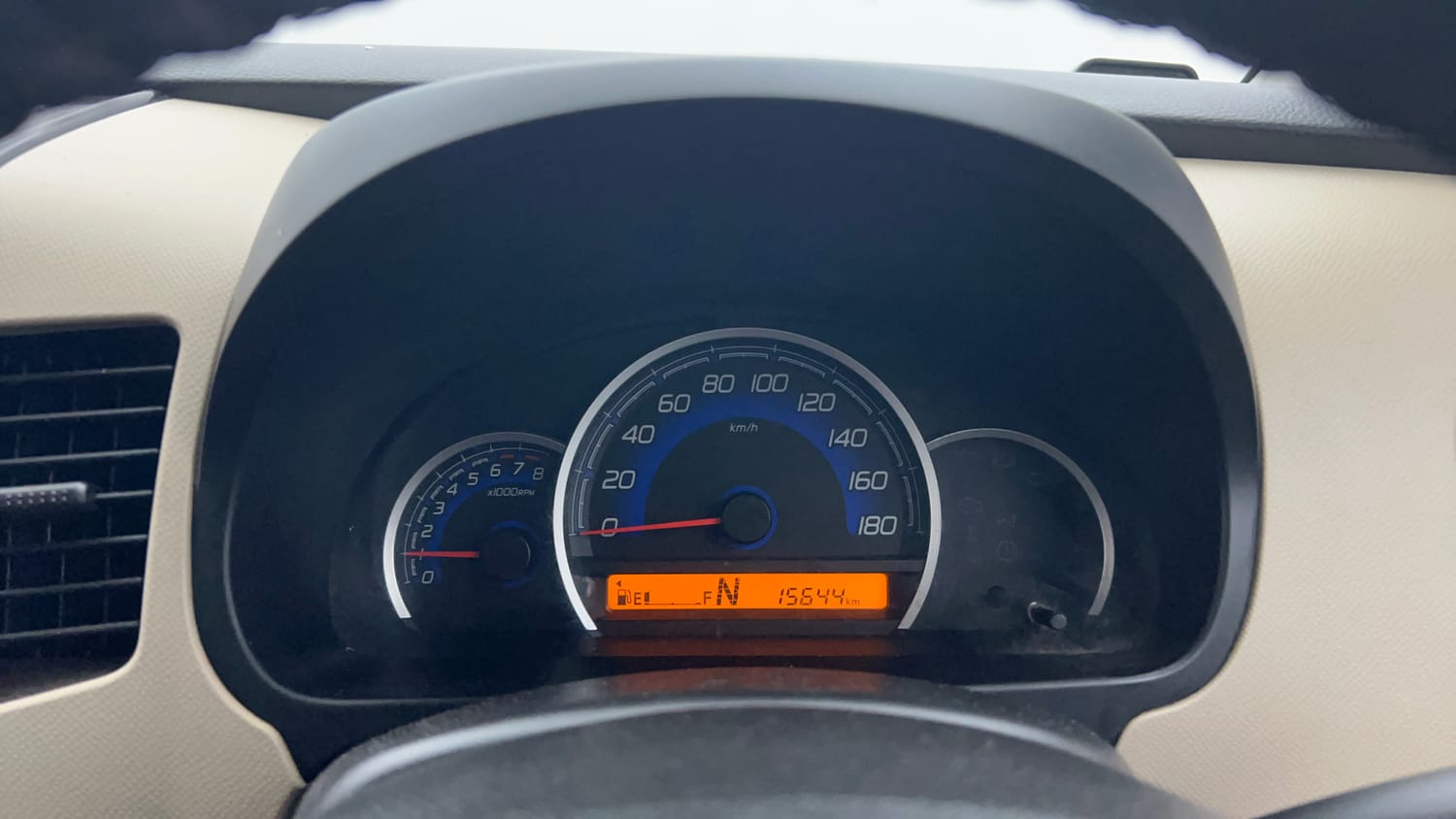Used 2018 Maruti Suzuki Wagon R 1.0 VXI AMT Petrol Automatic interior CLUSTERMETER VIEW