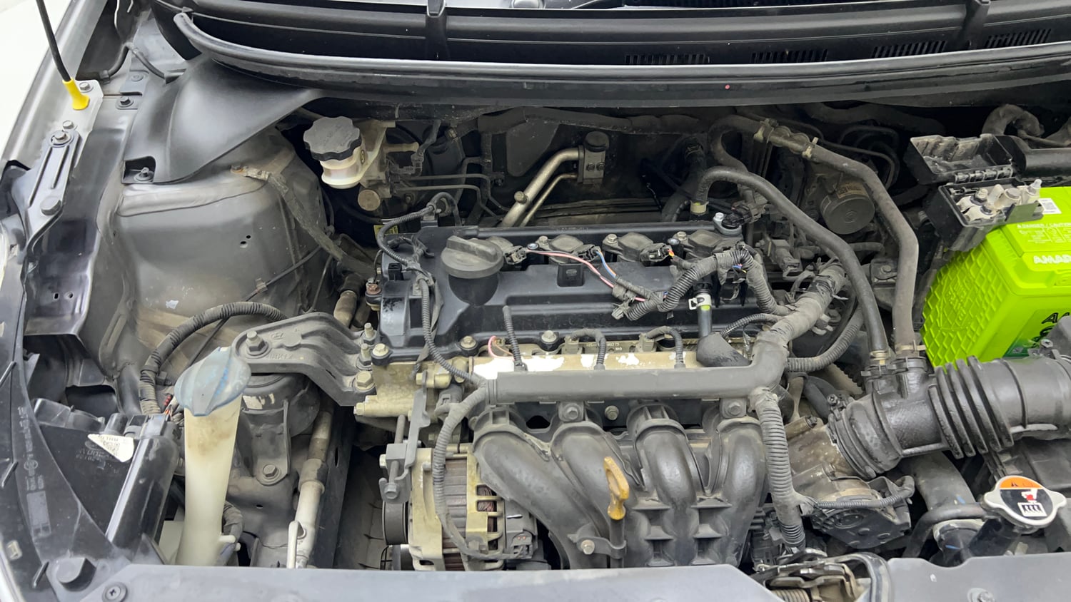 Used 2019 Hyundai Elite i20 Sportz Plus 1.2 CVT Petrol Automatic engine ENGINE RIGHT SIDE VIEW