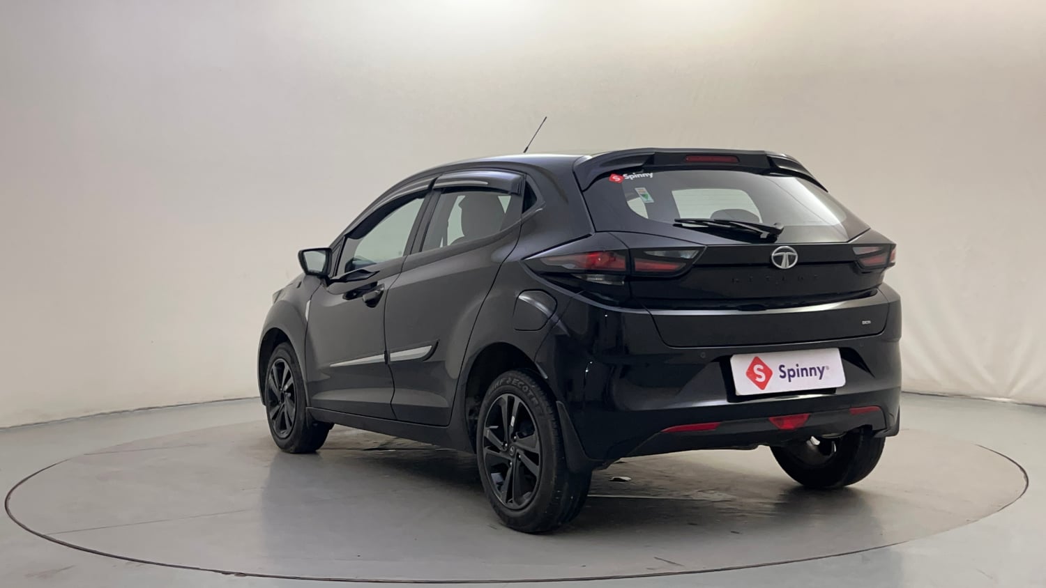 Used 2023 Tata Altroz XZA Plus Petrol Dark Edtion Petrol Automatic exterior LEFT REAR CORNER VIEW