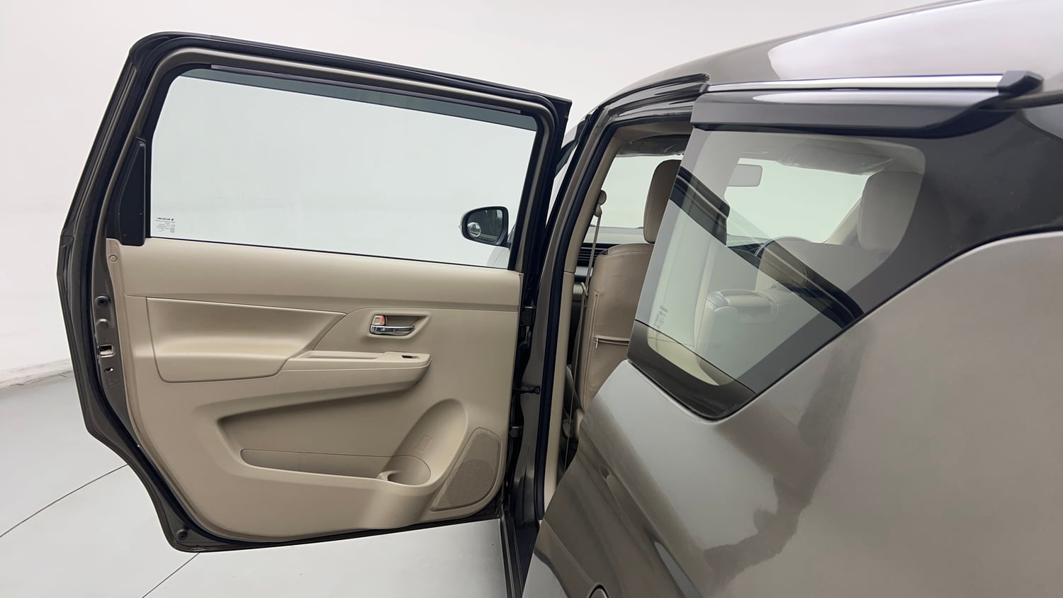 Used 2020 Maruti Suzuki New Ertiga VXi Petrol Manual interior LEFT REAR DOOR OPEN VIEW