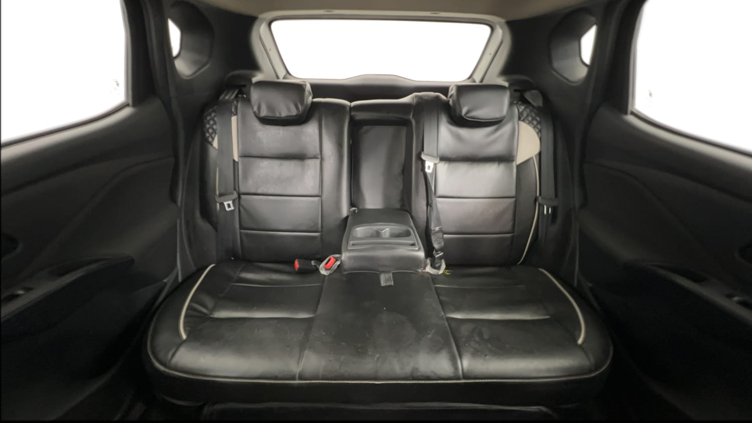 Used 2025 Nissan Magnite Visia B4D 1.0 Petrol MT Petrol Manual interior REAR SEAT CONDITION VIEW