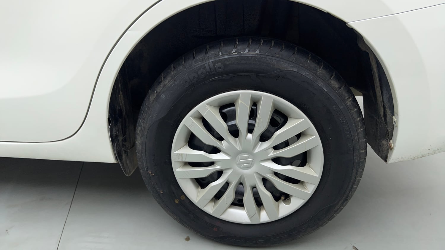 Used 2022 Maruti Suzuki Dzire VXi Petrol Manual tyres LEFT REAR TYRE RIM VIEW