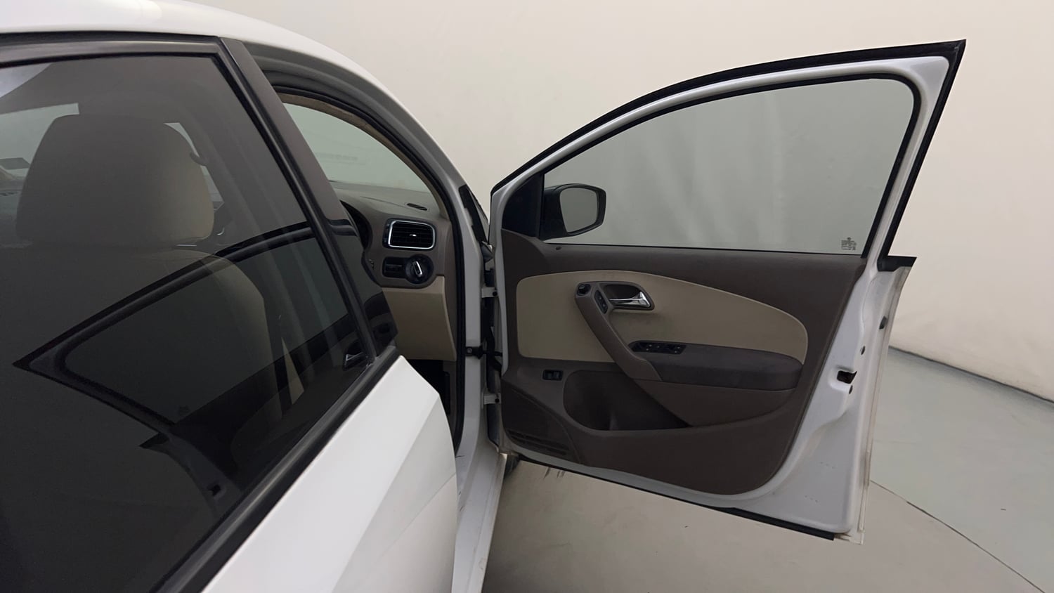 Used 2015 Skoda Rapid 1.6 MPI Elegance Plus Petrol Manual interior RIGHT FRONT DOOR OPEN VIEW