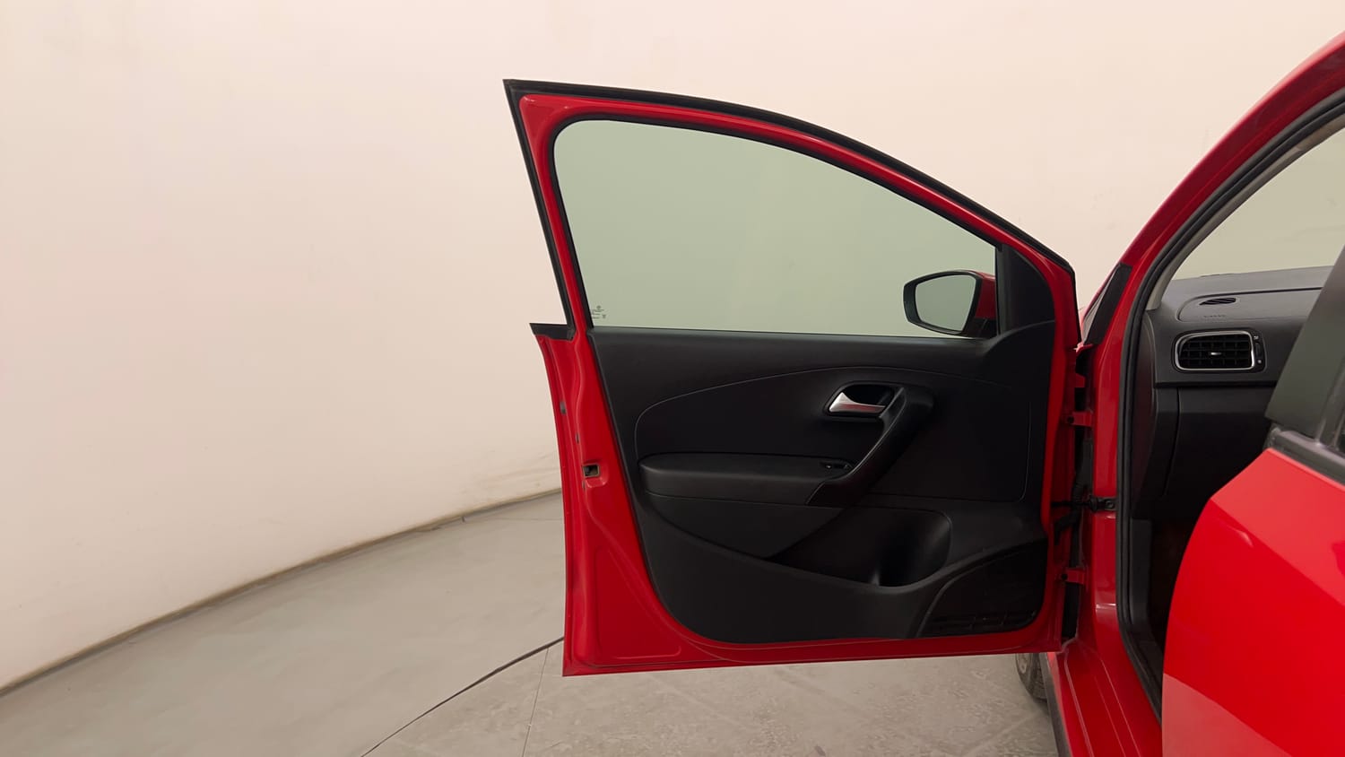 Used 2022 Volkswagen Polo Highline Plus 1.0L TSI Petrol Manual interior LEFT FRONT DOOR OPEN VIEW