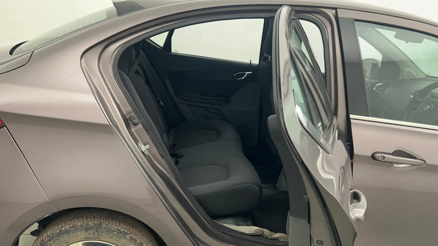 Used 2018 Tata Tigor Revotron XZA Petrol Automatic interior RIGHT SIDE REAR DOOR CABIN VIEW