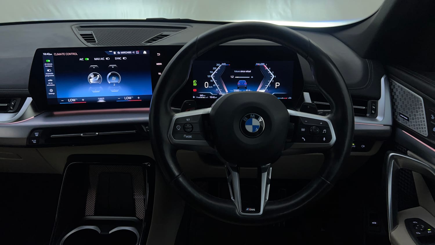 Used 2023 BMW X1 sDrive18i M Sport Petrol Automatic interior STEERING VIEW