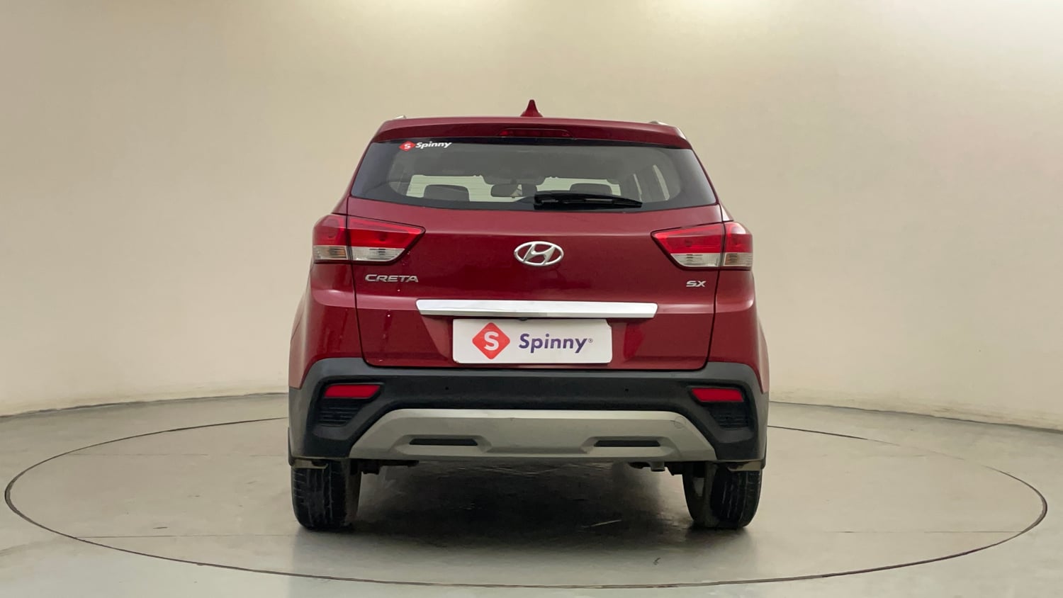 Used 2018 Hyundai Creta SX 1.6 AT Petrol Petrol Automatic exterior BACK VIEW