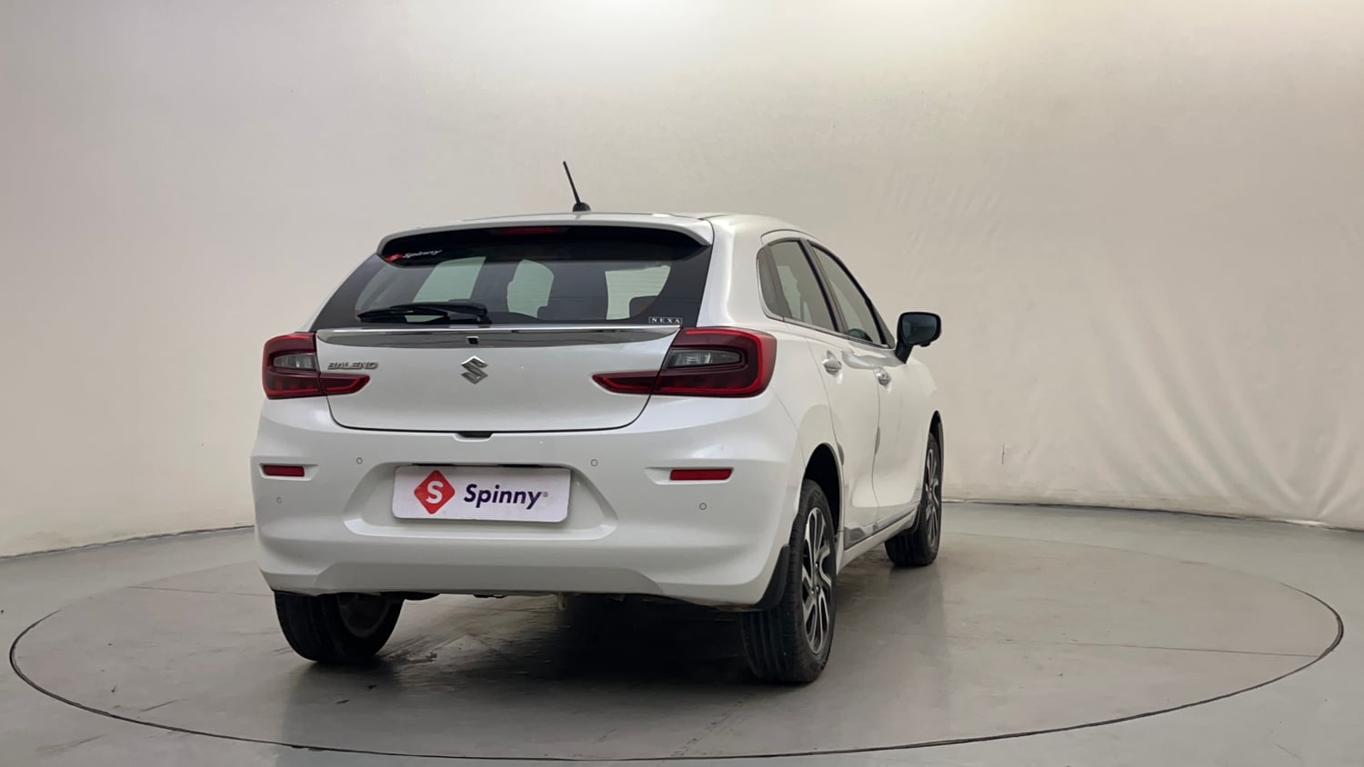 Used 2024 Maruti Suzuki Baleno Alpha AGS Petrol Automatic exterior RIGHT REAR CORNER VIEW