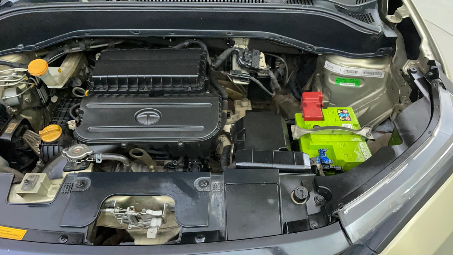 Used 2022 Tata Punch Kaziranga Creative AMT Petrol Automatic engine ENGINE LEFT SIDE VIEW