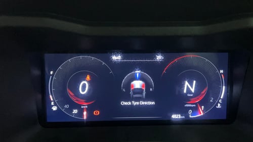 Used 2024 Mahindra XUV 3XO AX7 1.2 Petrol Petrol Manual interior CLUSTERMETER VIEW