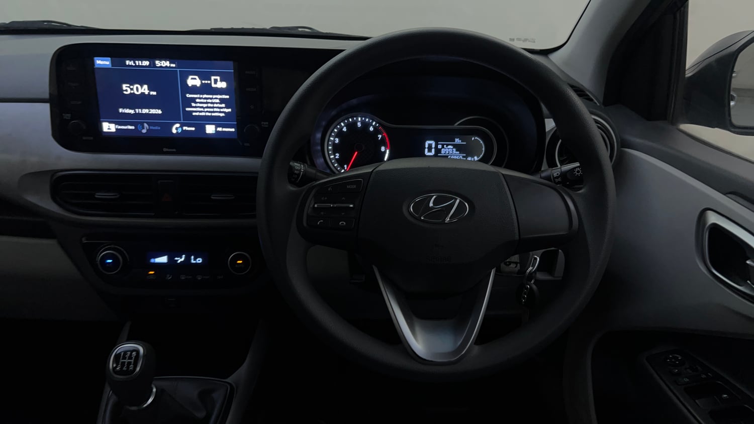 Used 2021 Hyundai Grand i10 Nios Sportz 1.2 Kappa VTVT Petrol Manual interior STEERING VIEW