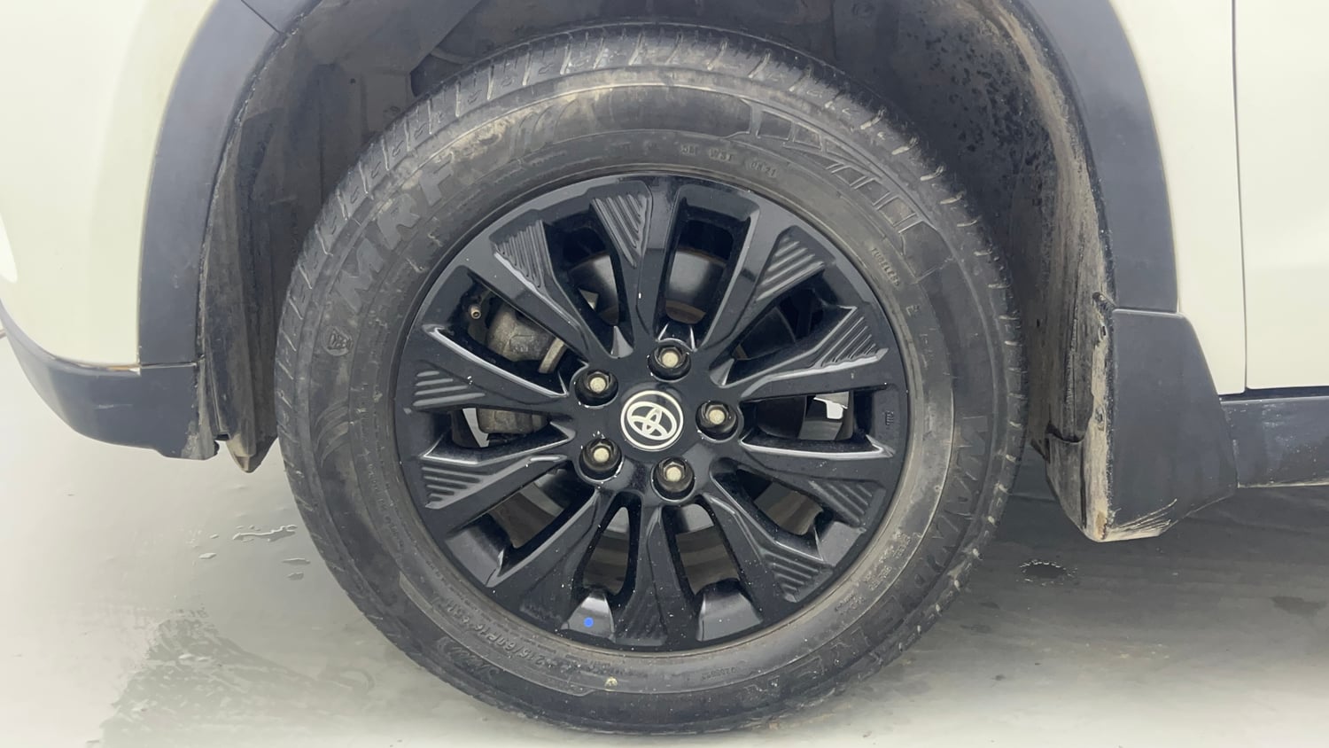 Used 2021 Toyota Urban Cruiser High Grade MT Petrol Manual tyres LEFT FRONT TYRE RIM VIEW