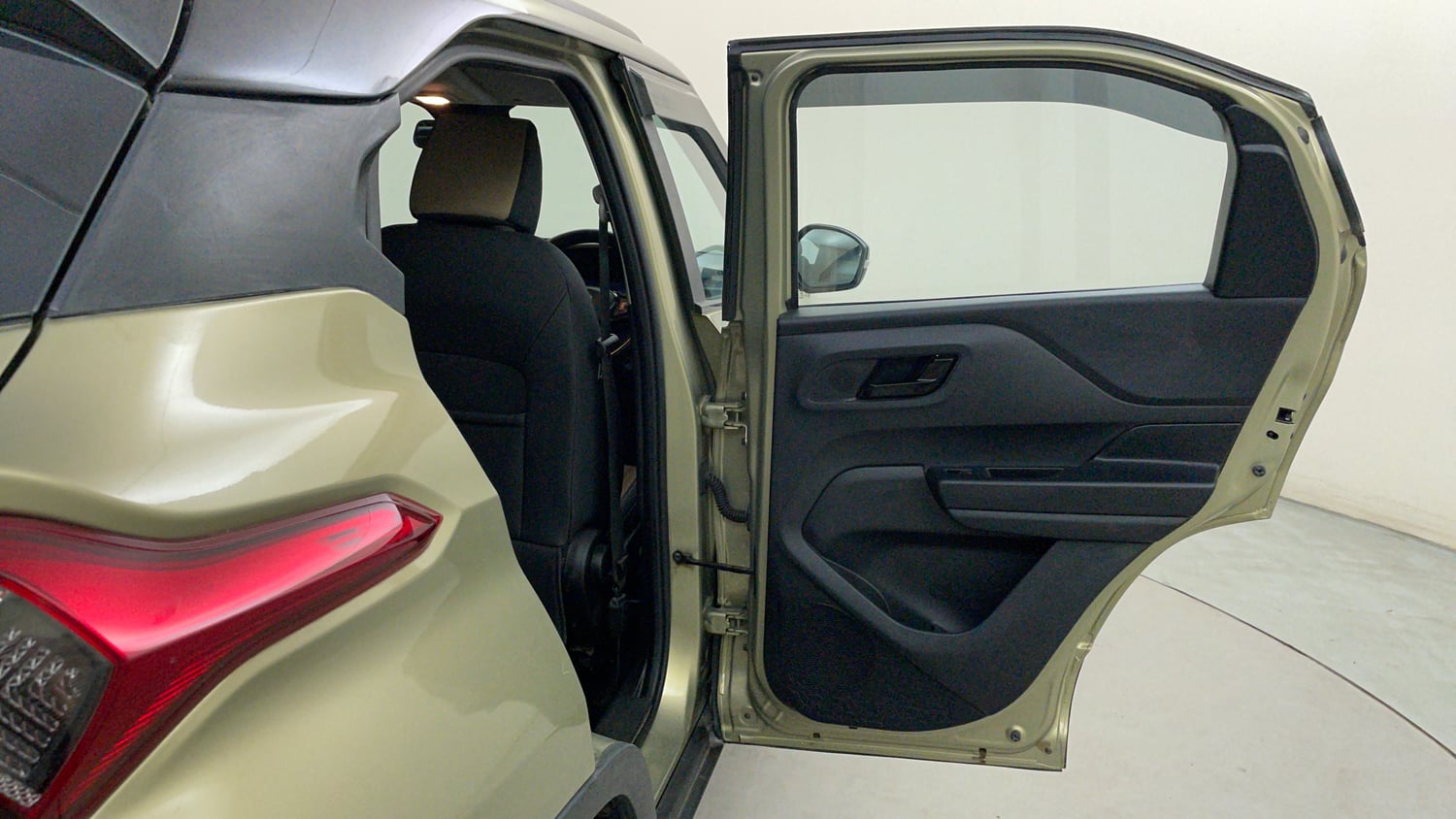 Used 2022 Tata Punch Kaziranga Creative AMT Petrol Automatic interior RIGHT REAR DOOR OPEN VIEW