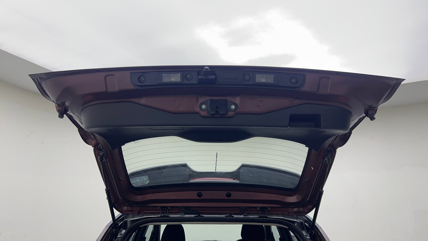 Used 2021 Nissan Magnite XV Premium Petrol Manual interior DICKY DOOR OPEN VIEW