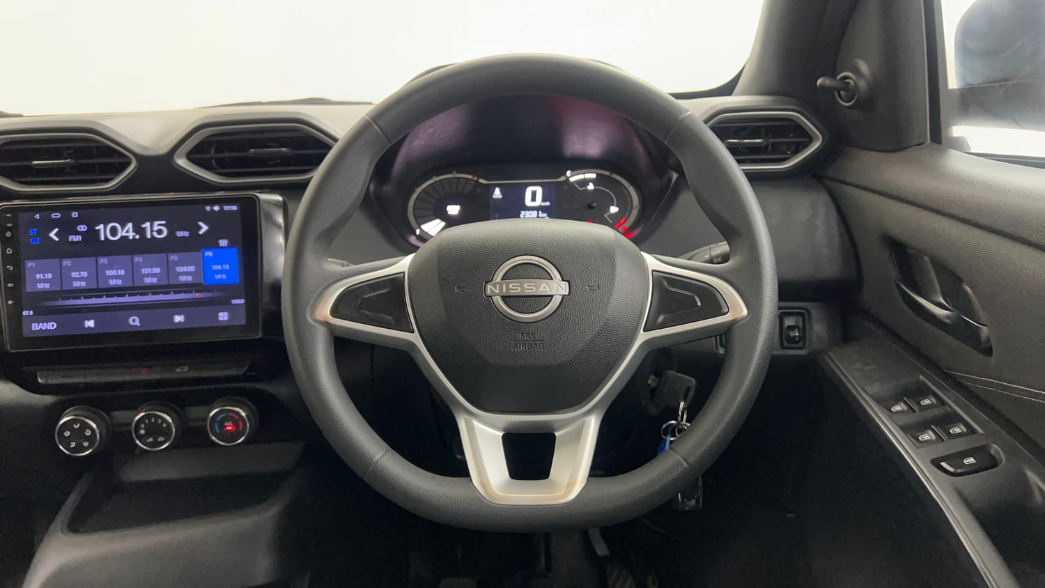 Used 2025 Nissan Magnite Visia B4D 1.0 Petrol MT Petrol Manual interior STEERING VIEW