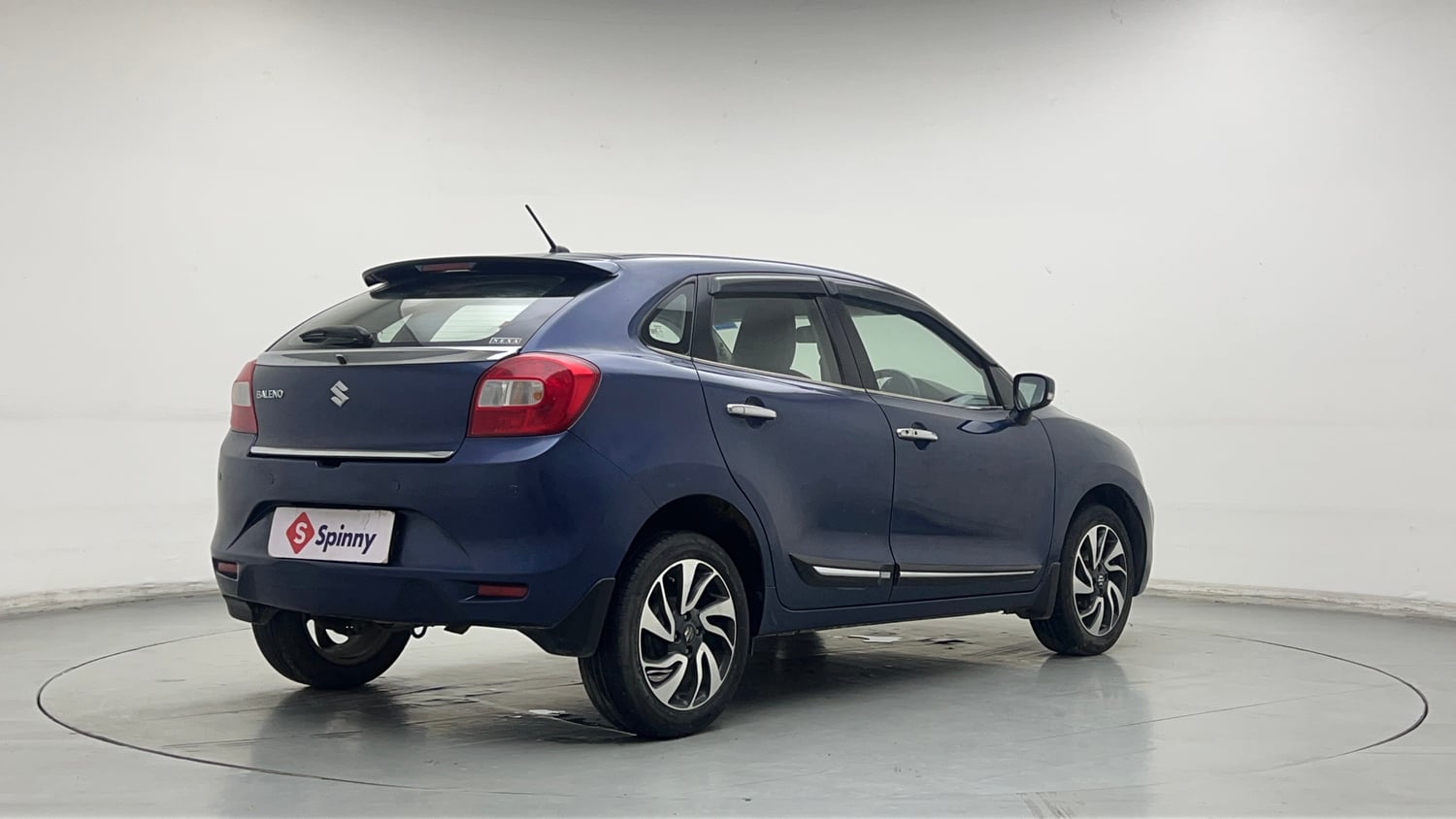 Used 2019 Maruti Suzuki Baleno Zeta Petrol Manual exterior RIGHT REAR CORNER VIEW