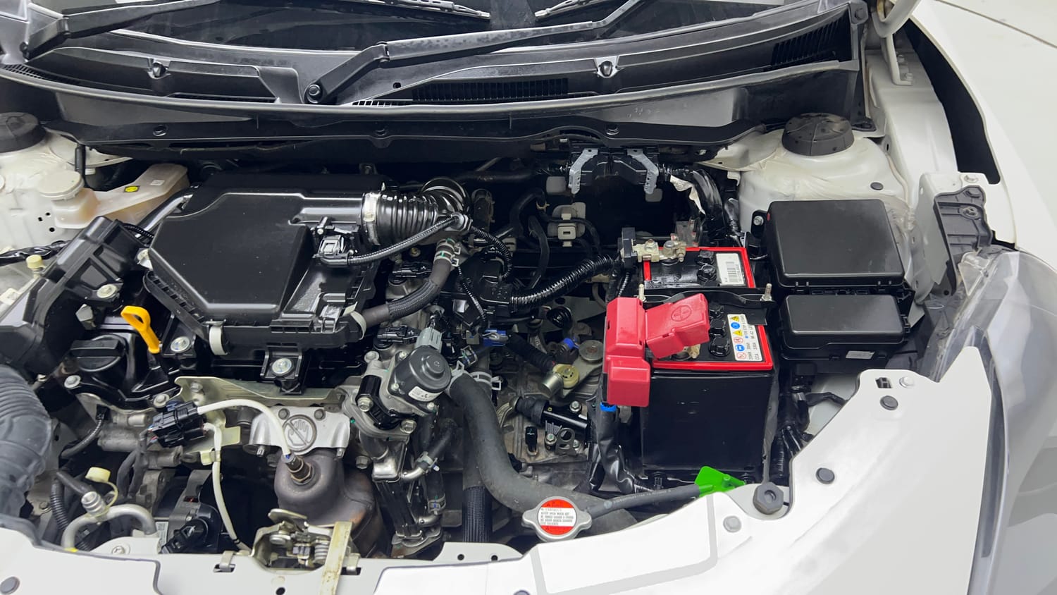 Used 2025 Maruti Suzuki Swift VXi Petrol Manual engine ENGINE LEFT SIDE VIEW