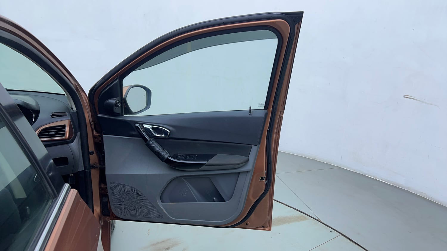 Used 2018 Tata Tigor Revotron XZA Petrol Automatic interior RIGHT FRONT DOOR OPEN VIEW
