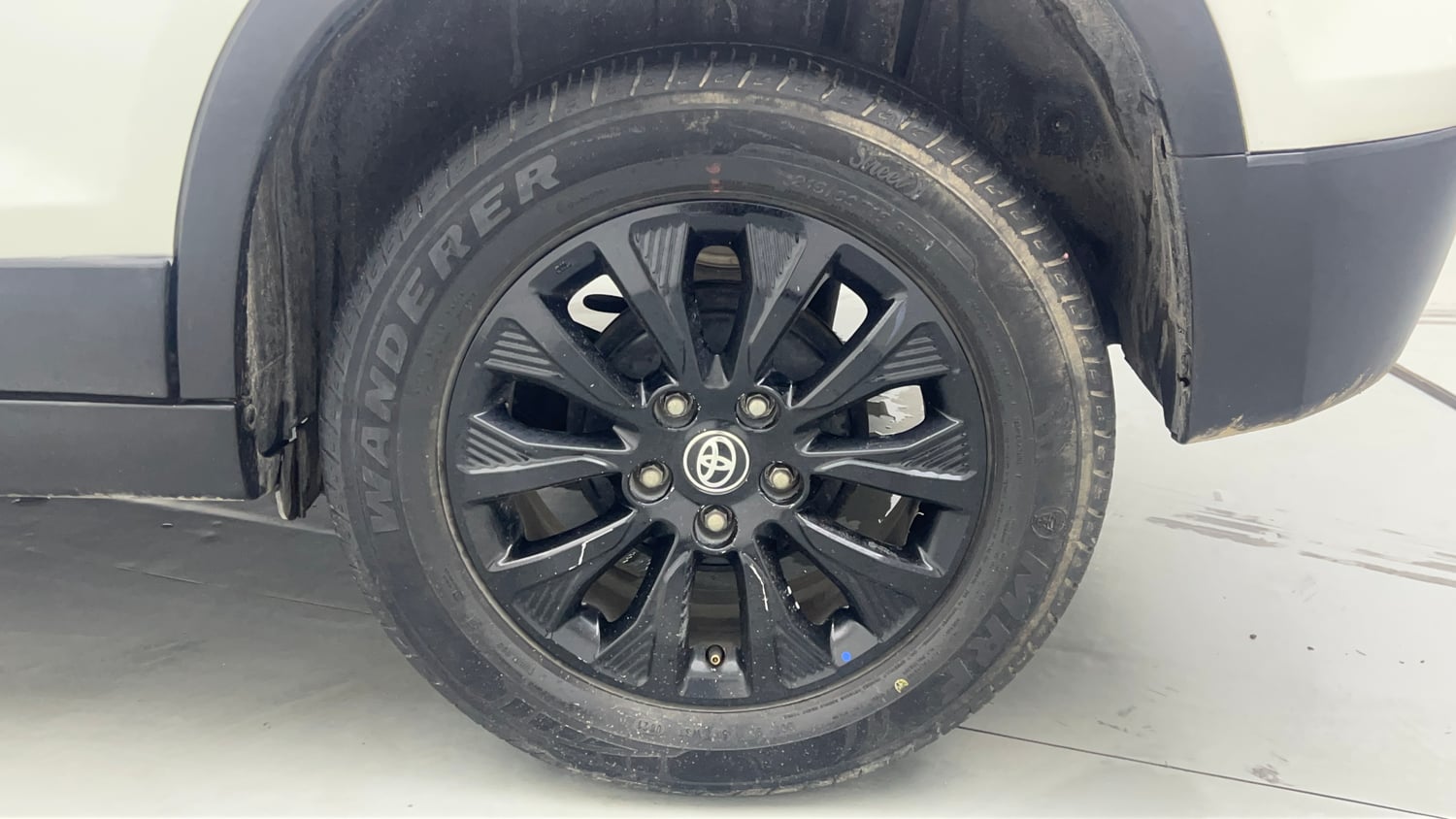 Used 2021 Toyota Urban Cruiser High Grade MT Petrol Manual tyres LEFT REAR TYRE RIM VIEW