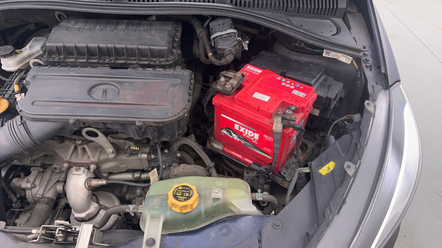 Used 2022 Tata Tigor XZ Plus Petrol Manual engine ENGINE LEFT SIDE VIEW