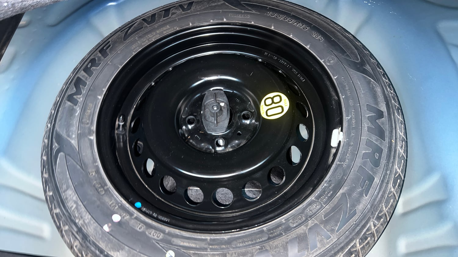 Used 2019 Maruti Suzuki Baleno Zeta Petrol Manual tyres SPARE TYRE VIEW