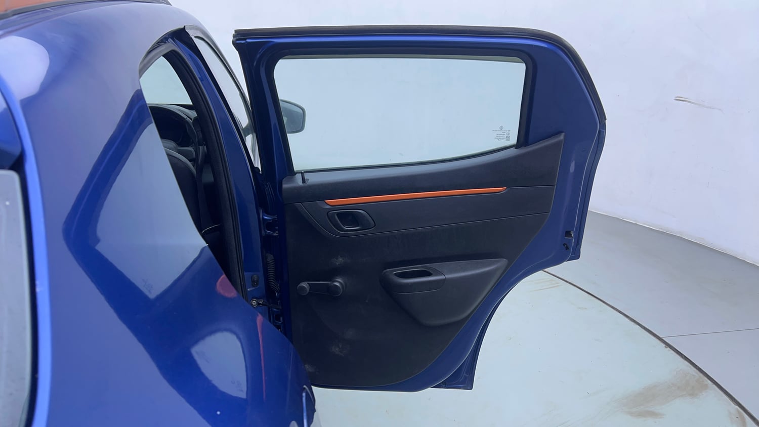 Used 2018 Renault Kwid CLIMBER 1.0 AMT Petrol Automatic interior RIGHT REAR DOOR OPEN VIEW