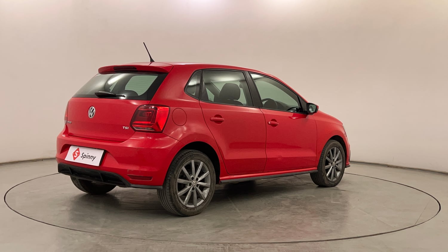 Used 2022 Volkswagen Polo Highline Plus 1.0L TSI Petrol Manual exterior RIGHT REAR CORNER VIEW