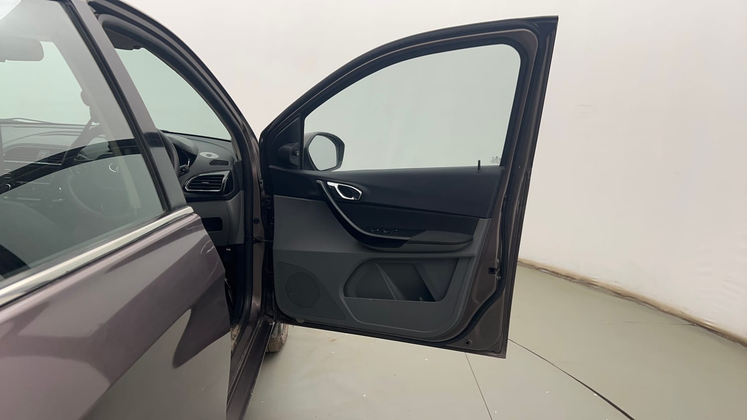 Used 2018 Tata Tigor Revotron XZA Petrol Automatic interior RIGHT FRONT DOOR OPEN VIEW