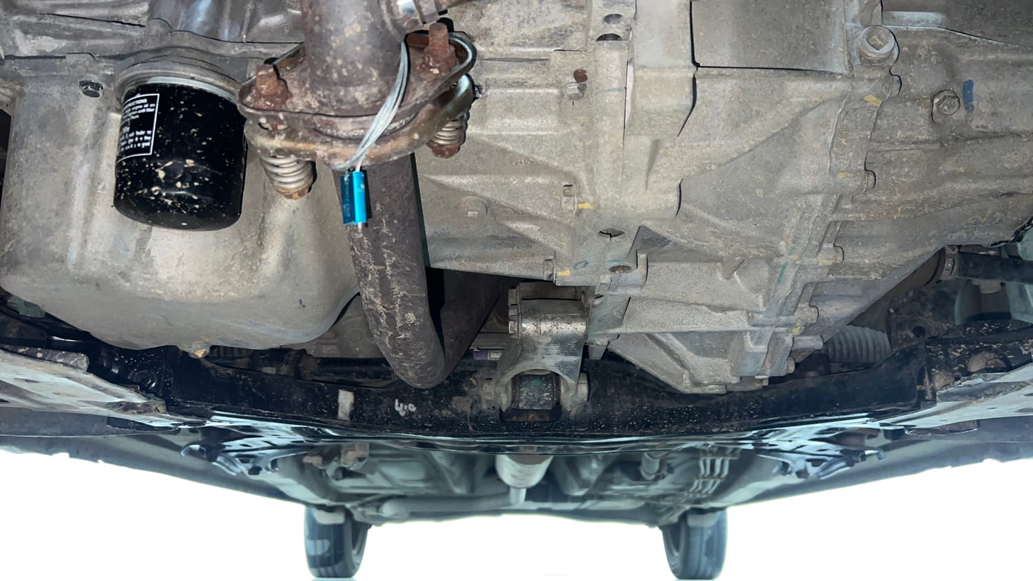 Used 2020 Maruti Suzuki New Ertiga VXi Petrol Manual extra FRONT LEFT UNDERBODY VIEW