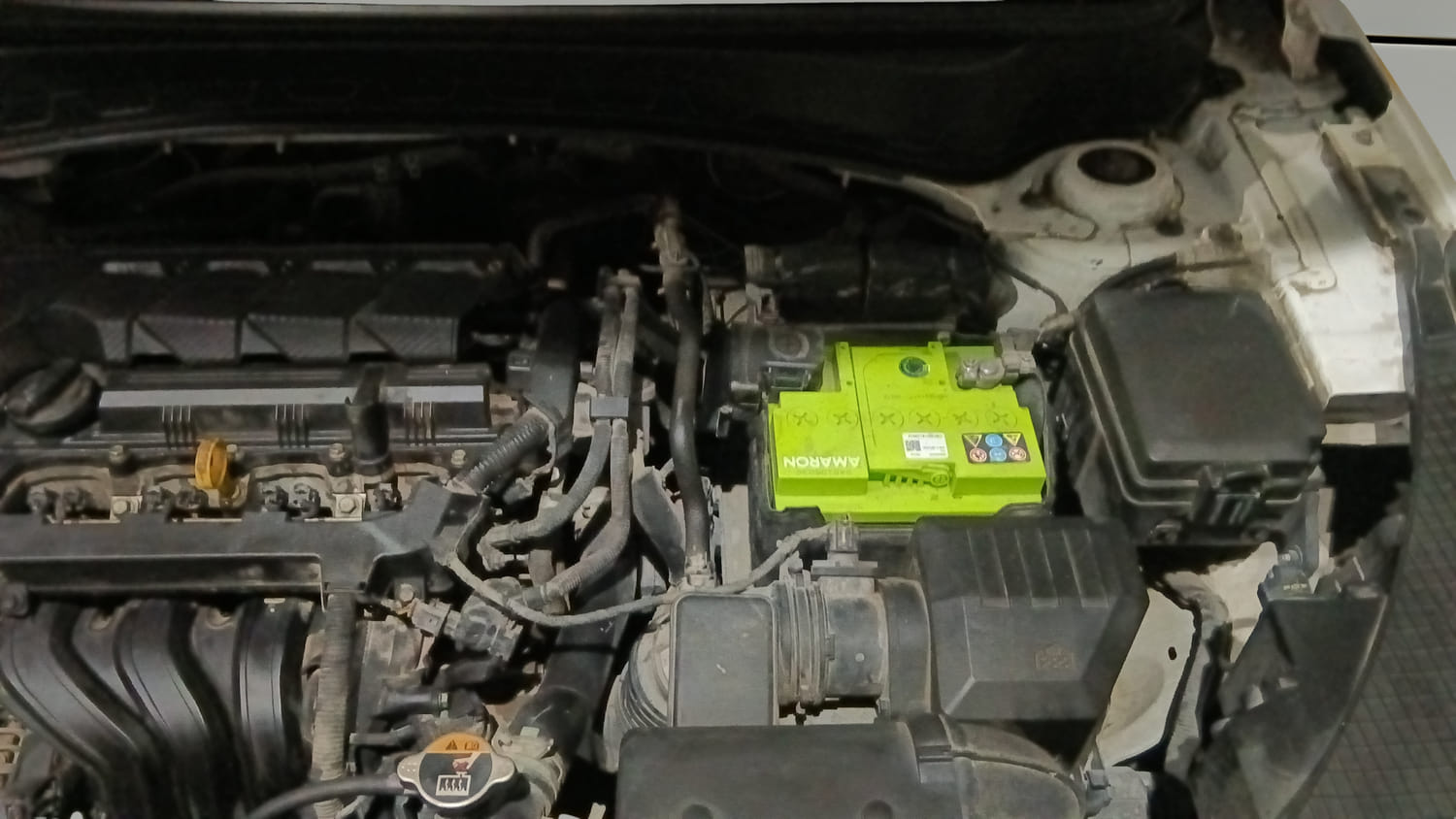 Used 2021 Kia Seltos HTX 1.5 Petrol Manual engine ENGINE LEFT SIDE VIEW
