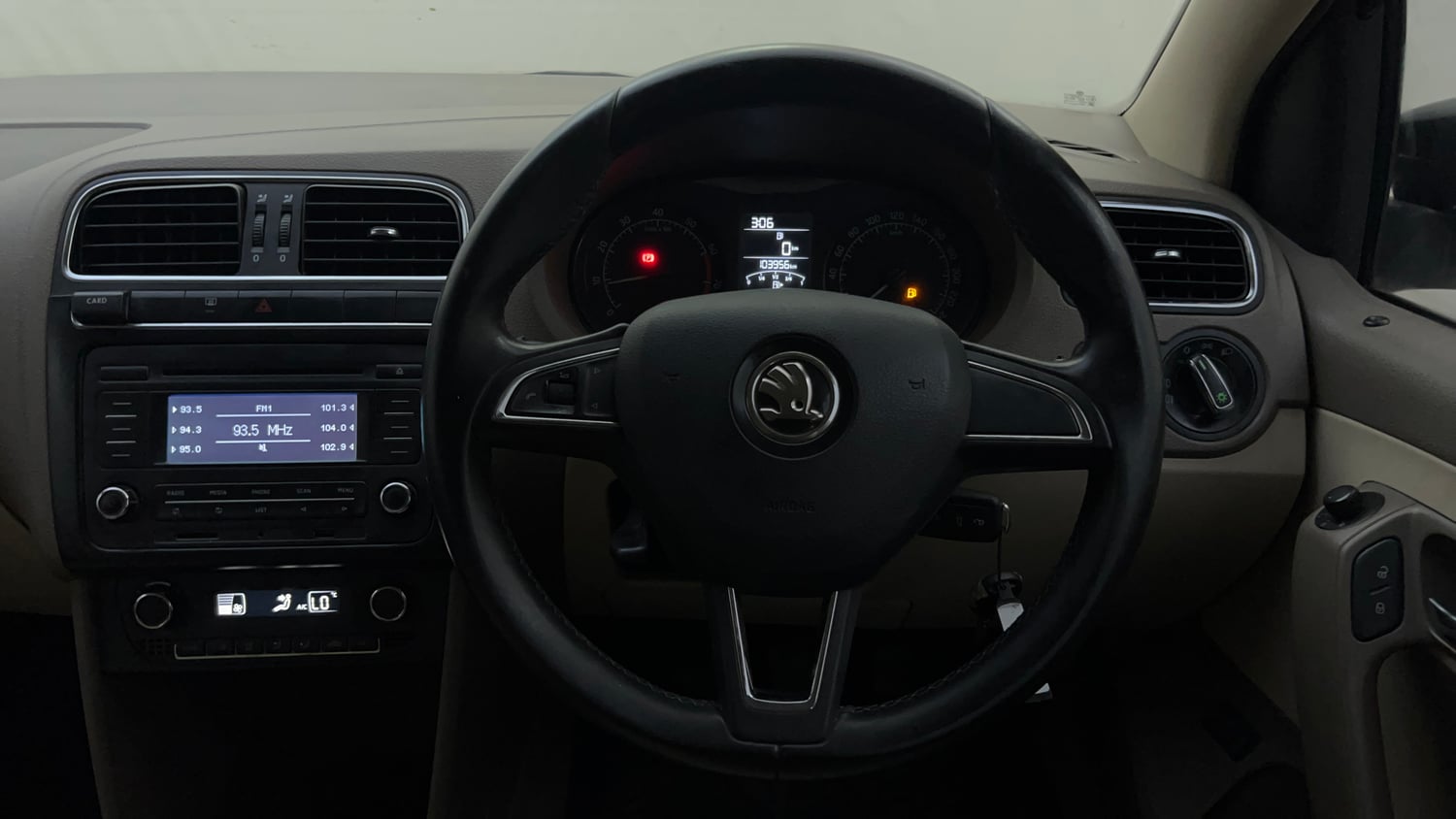 Used 2015 Skoda Rapid 1.6 MPI Elegance Plus Petrol Manual interior STEERING VIEW