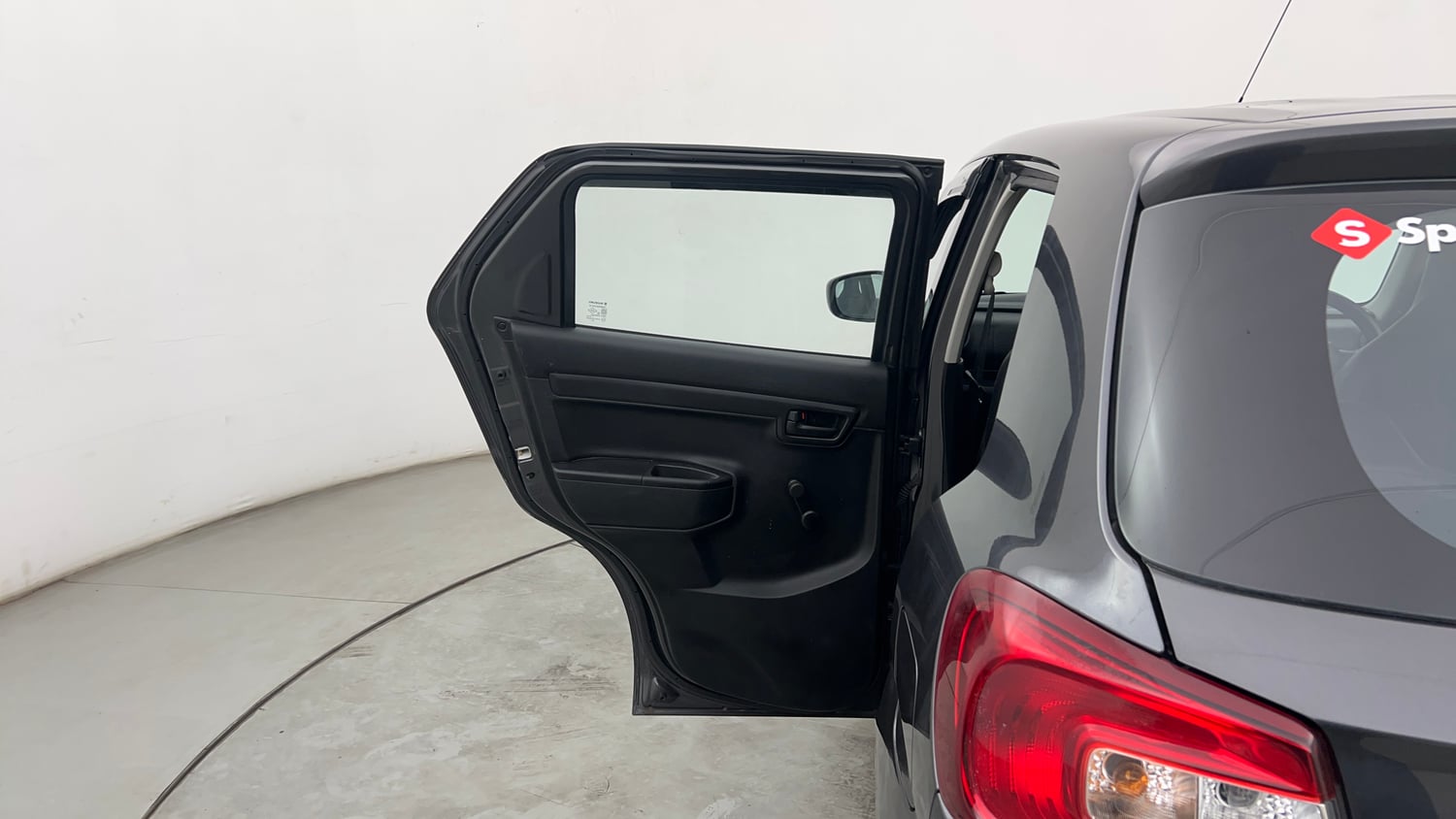 Used 2023 Maruti Suzuki S-Presso VXi (O) AMT Petrol Automatic interior LEFT REAR DOOR OPEN VIEW