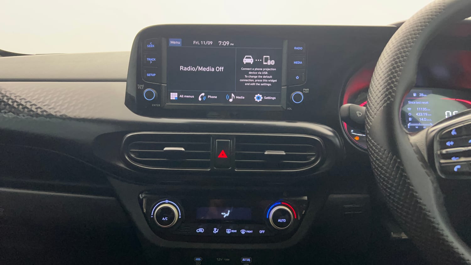 Used 2023 Hyundai Exter SX 1.2 MT Petrol Manual top_features Integrated (in-dash) music system