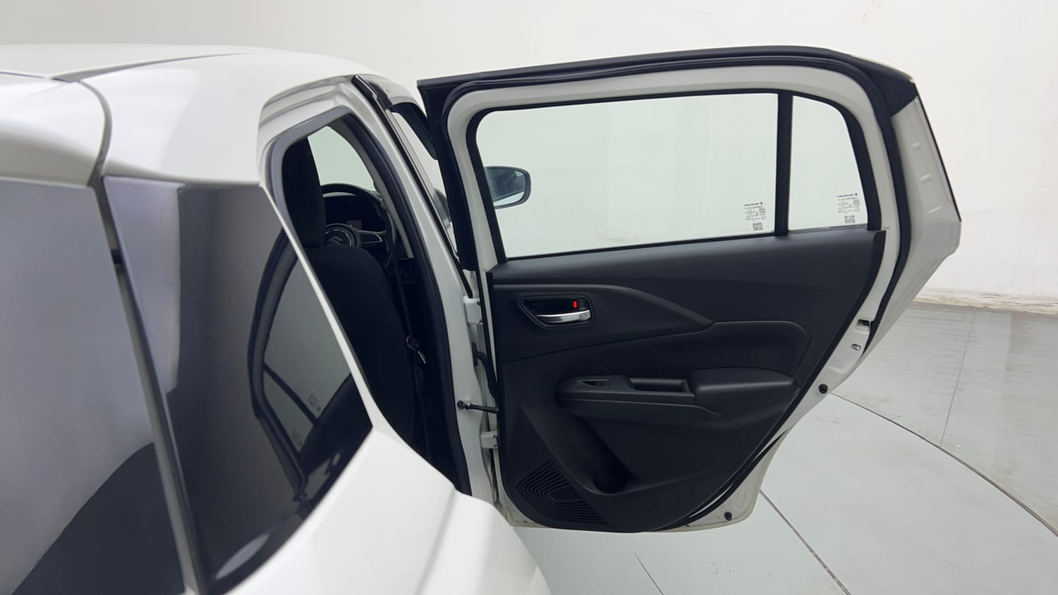 Used 2025 Maruti Suzuki Swift VXi Petrol Manual interior RIGHT REAR DOOR OPEN VIEW