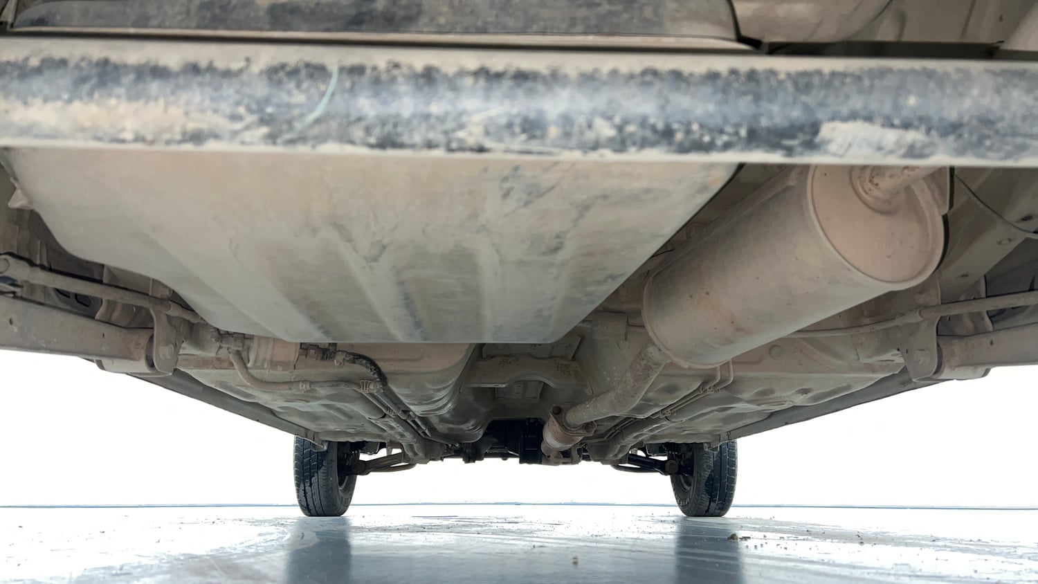 Used 2018 Maruti Suzuki Alto 800 VXi Petrol Manual extra REAR UNDERBODY VIEW (TAKEN FROM REAR)