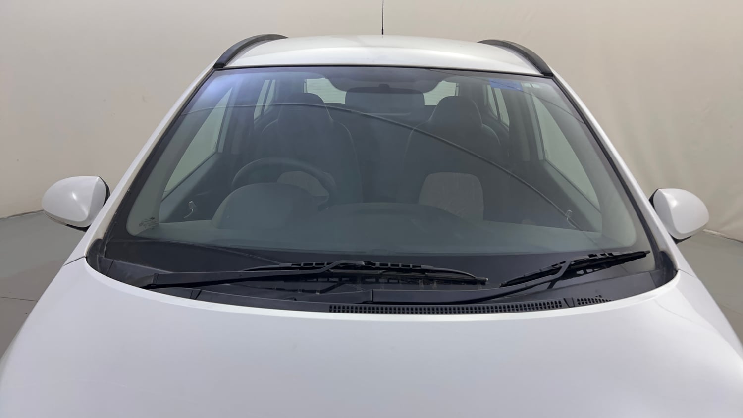 Used 2016 Hyundai Grand i10 Sportz 1.2 Kappa VTVT Petrol Manual exterior FRONT WINDSHIELD VIEW