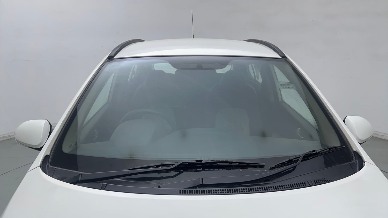 Used 2015 Hyundai Grand i10 Sportz 1.2 Kappa VTVT Petrol Manual exterior FRONT WINDSHIELD VIEW