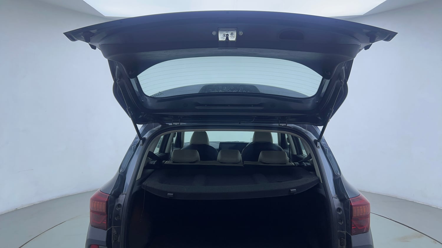 Used 2019 kia Seltos GTX Plus DCT 1.4 Petrol Automatic interior DICKY DOOR OPEN VIEW